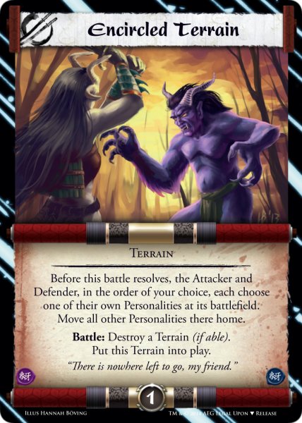 Encircled Terrain